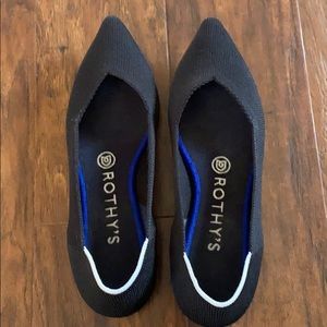 Rothy’s Black Points 6.5